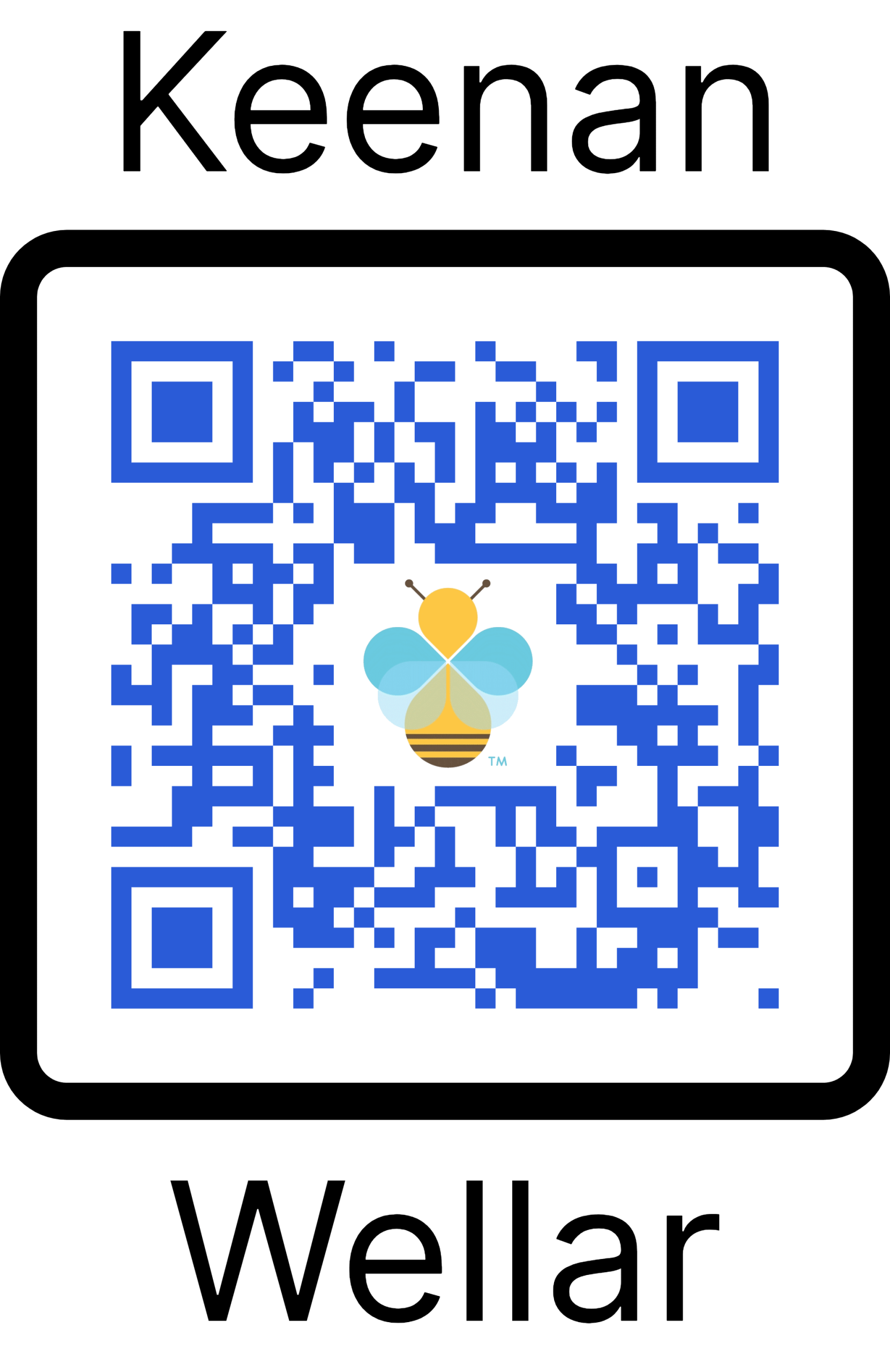 QR code for Keenan Wellar contact card