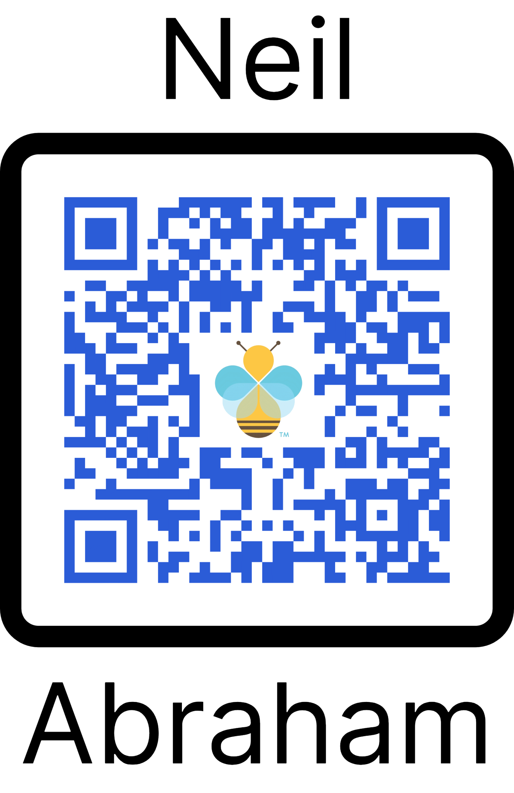 QR code for Neil Abraham contact card