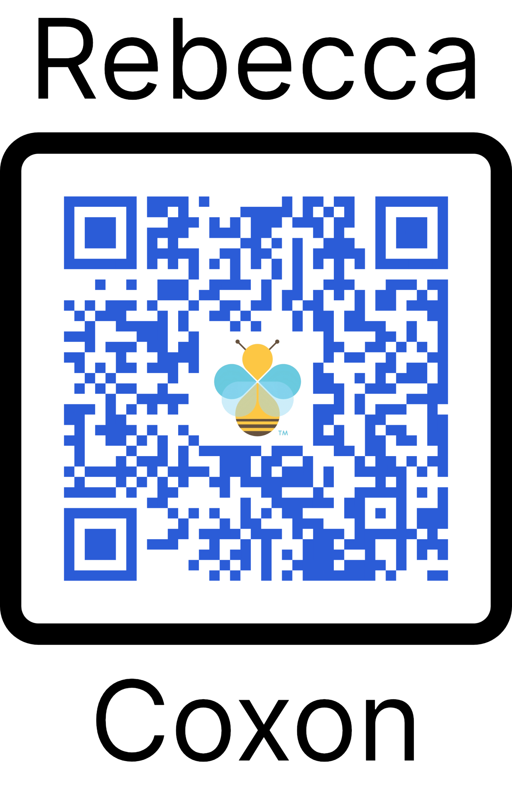 QR code for Rebecca Coxon contact card