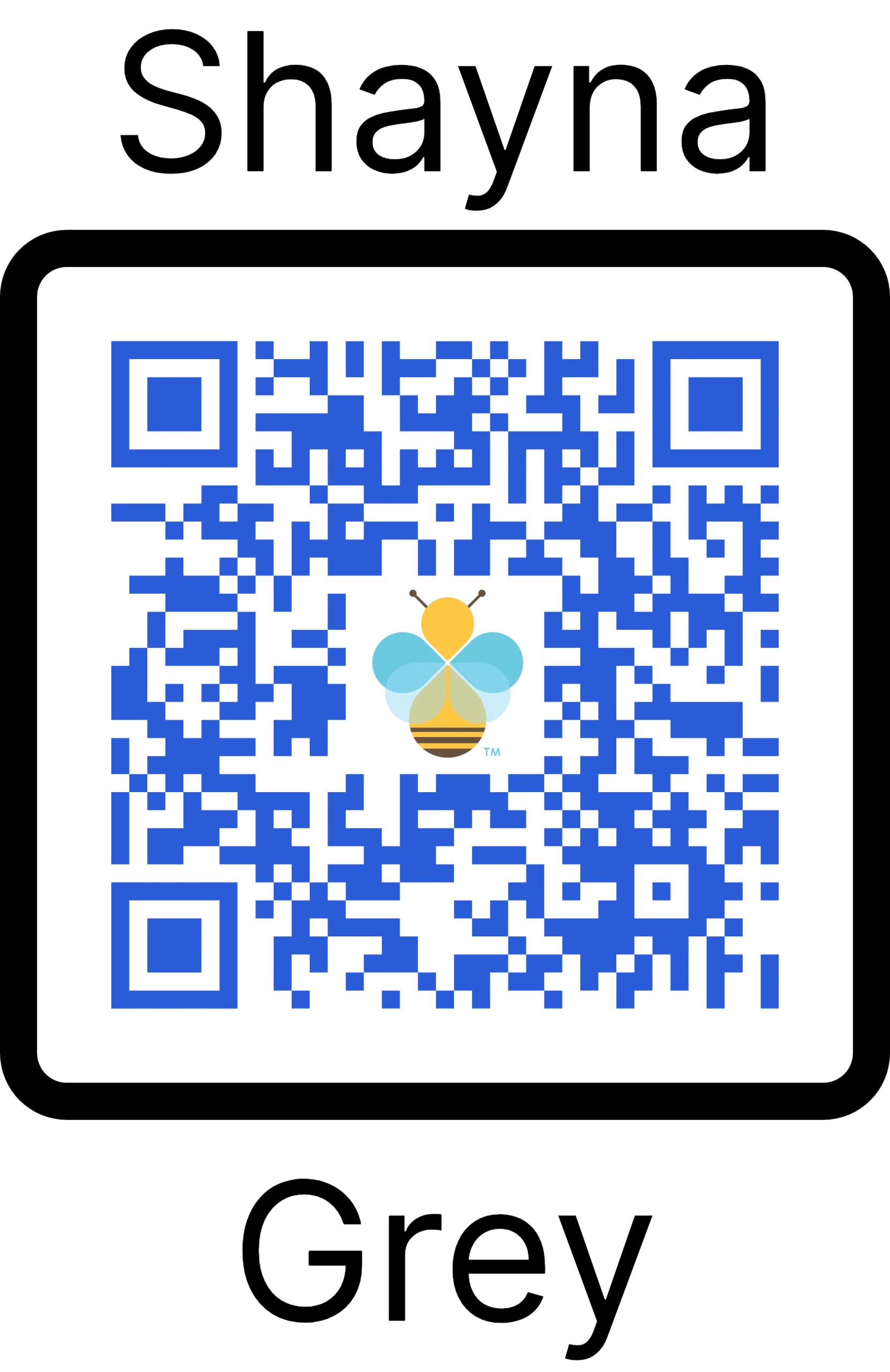 QR code for Shayna Grey contact card
