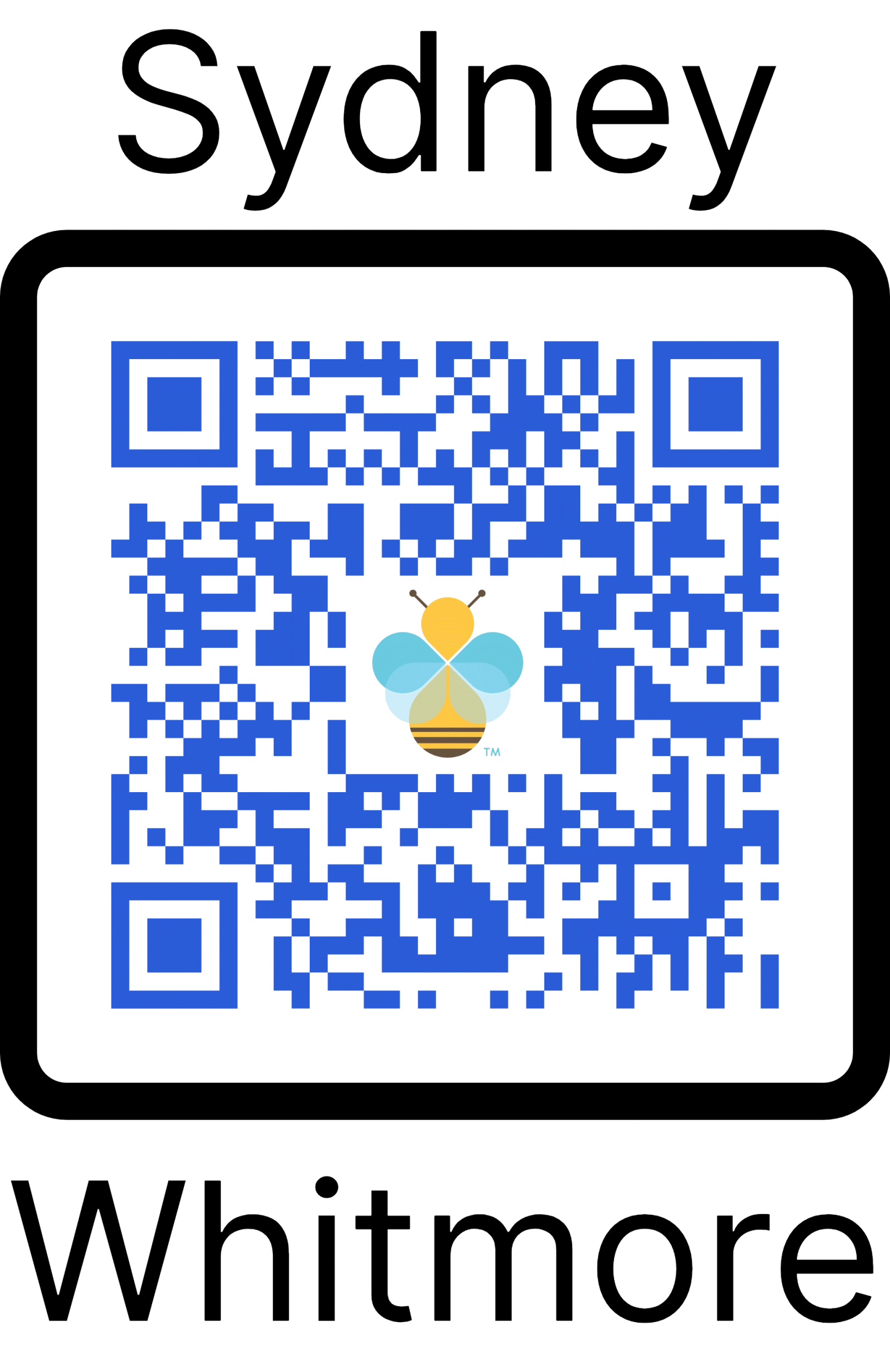 QR code for Sydney Whitmore contact card